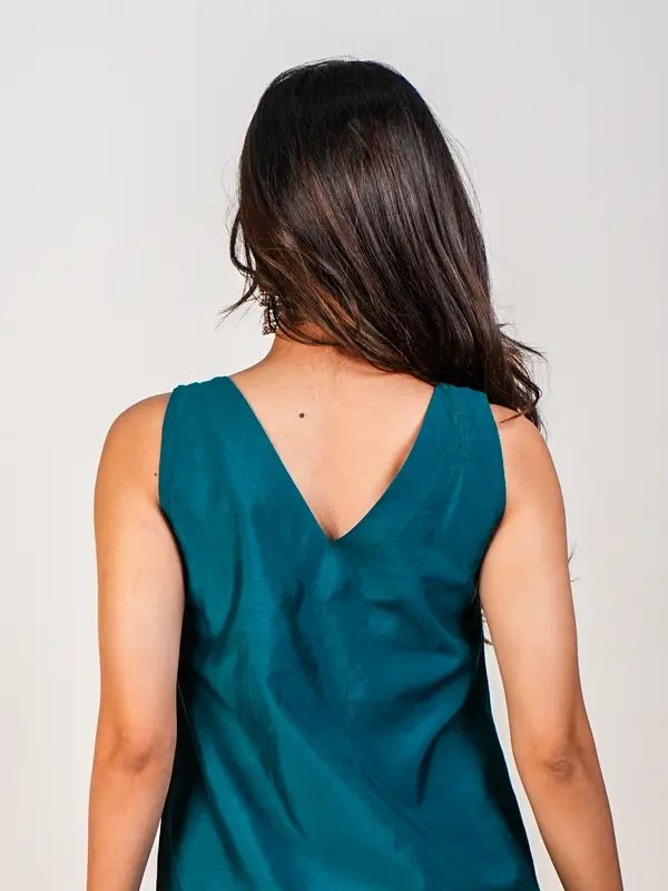 Green A-Line Kurta Set - Image 2