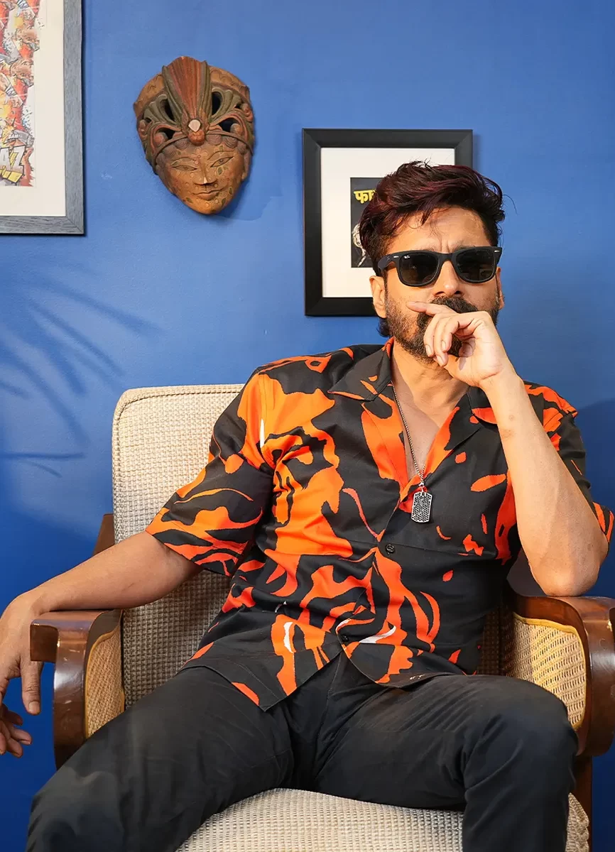 red printed shirts for men