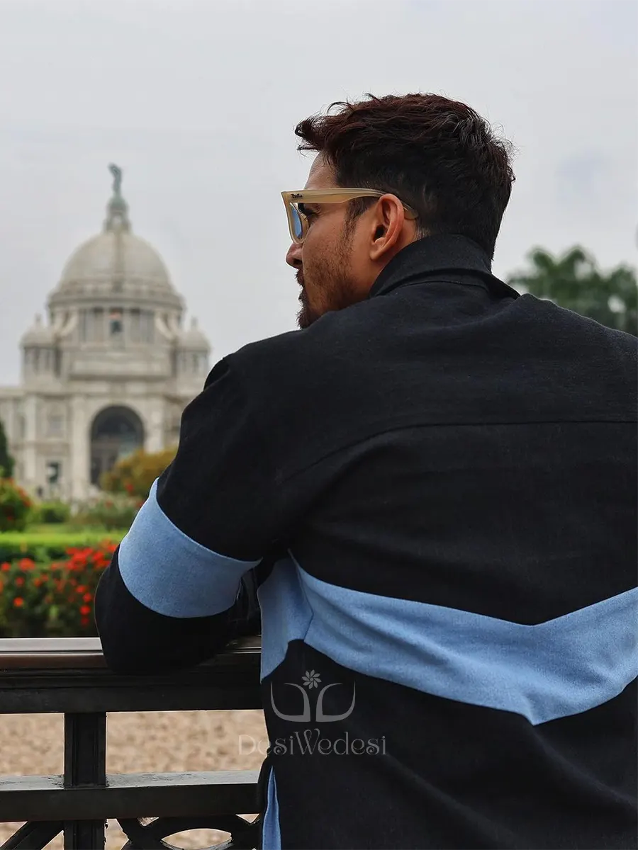 Dual Shade Denim Jacket - Image 3