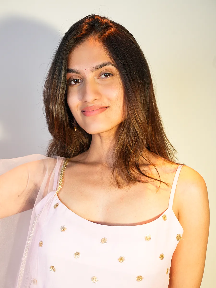 Pink Patiala Suit Set with Dupatta - Image 3