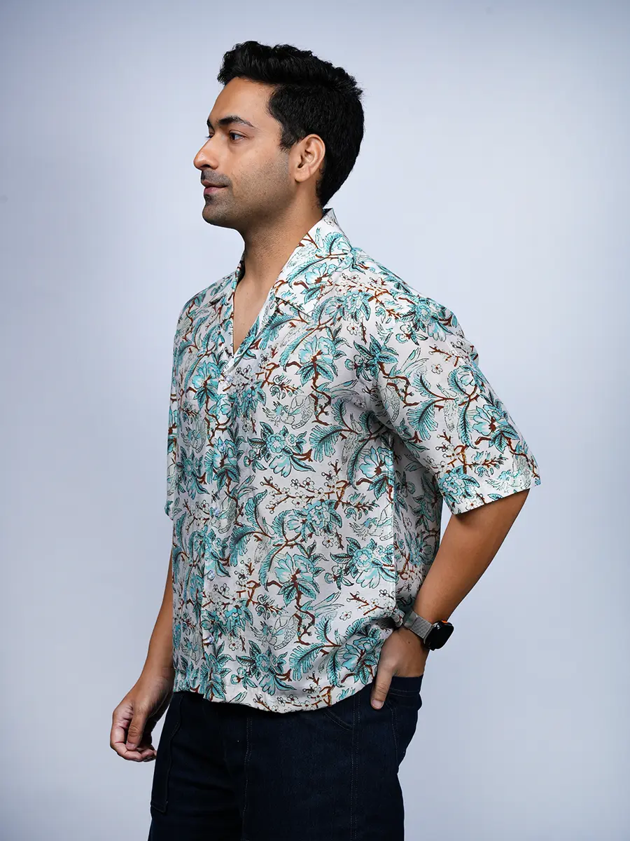 White Printed Shirt - Image 2